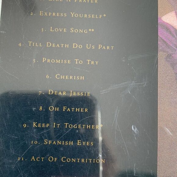 Madonna 1989 Like A Prayer 11 Tracks Pop / Dance / Gospel Influences Album CD - Picture 5 of 5